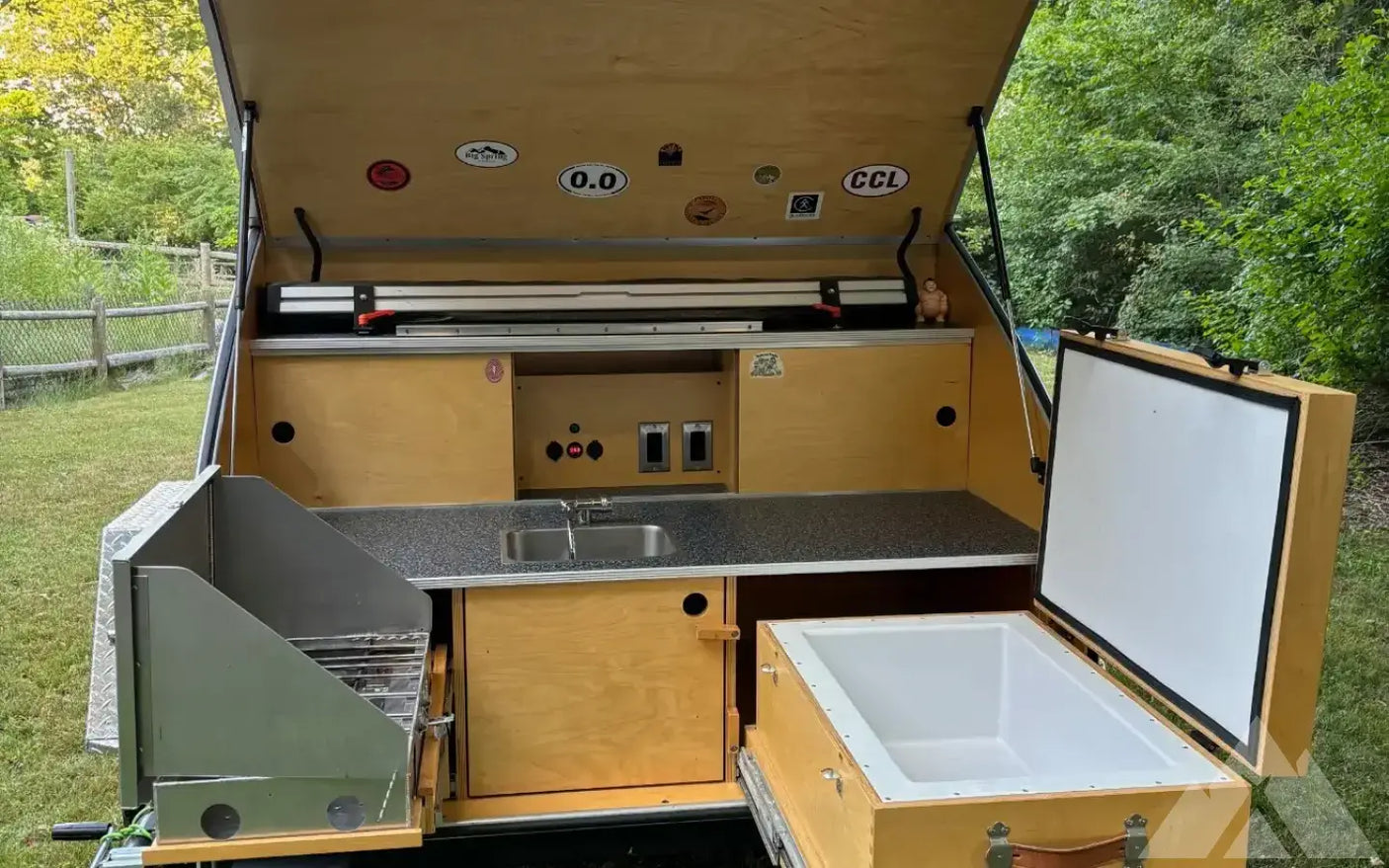 2018 TimberLeaf Classic Off Road - Mint! — used overland trailer for sale in Acton, MA (photo 4)