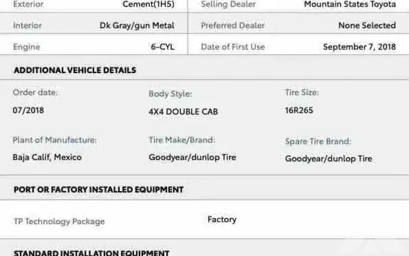 2018 Toyota Tacoma — used overland rig for sale in Castle Rock, CO (photo 4) — photo 4