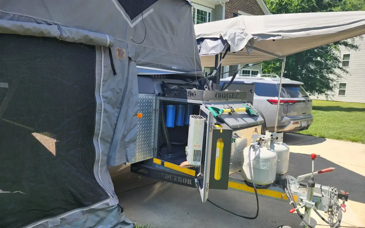 2018 UEV 390 CONQUEROR PLATINUM — used overland trailer for sale in Coltons Point, MD (photo 8) — photo 8