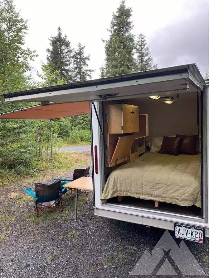 2019 Custom built square drop camper — used overland trailer for sale in Fort Collins, CO (photo 5) — photo 5