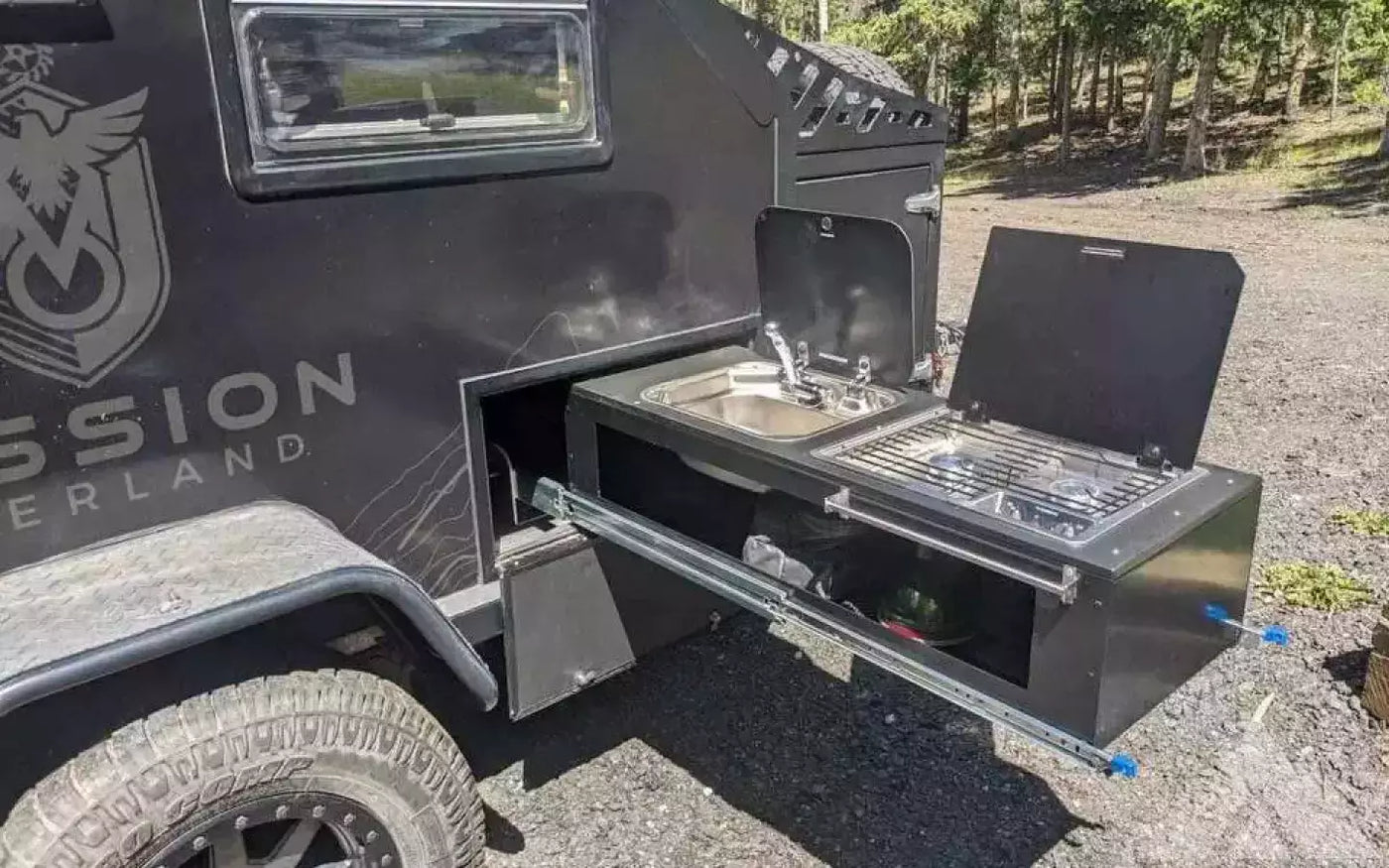 2020 Mission Overland summit offroad camper — used overland trailer for sale in Idaho Springs, CO (photo 4) — photo 4