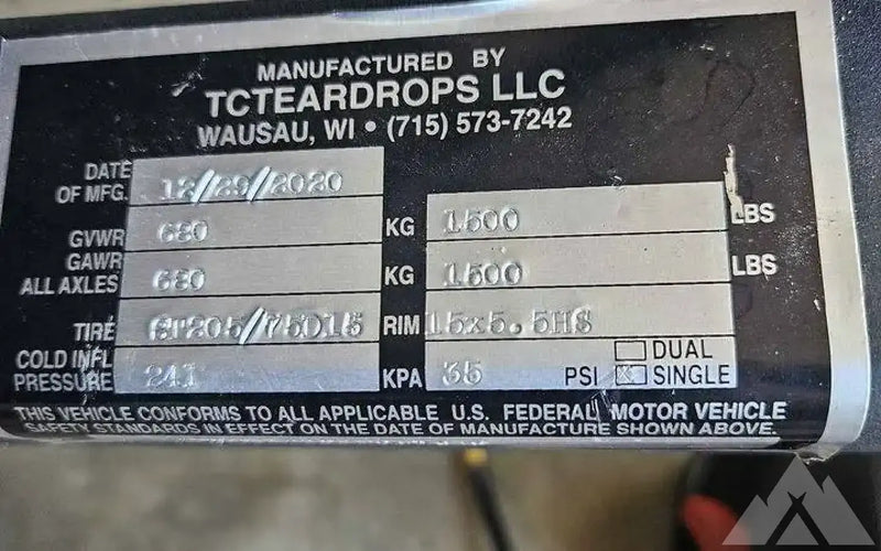 2020 TCTeardrops original 5x9 — used overland trailer for sale in Littleton, CO (photo 5) — photo 5