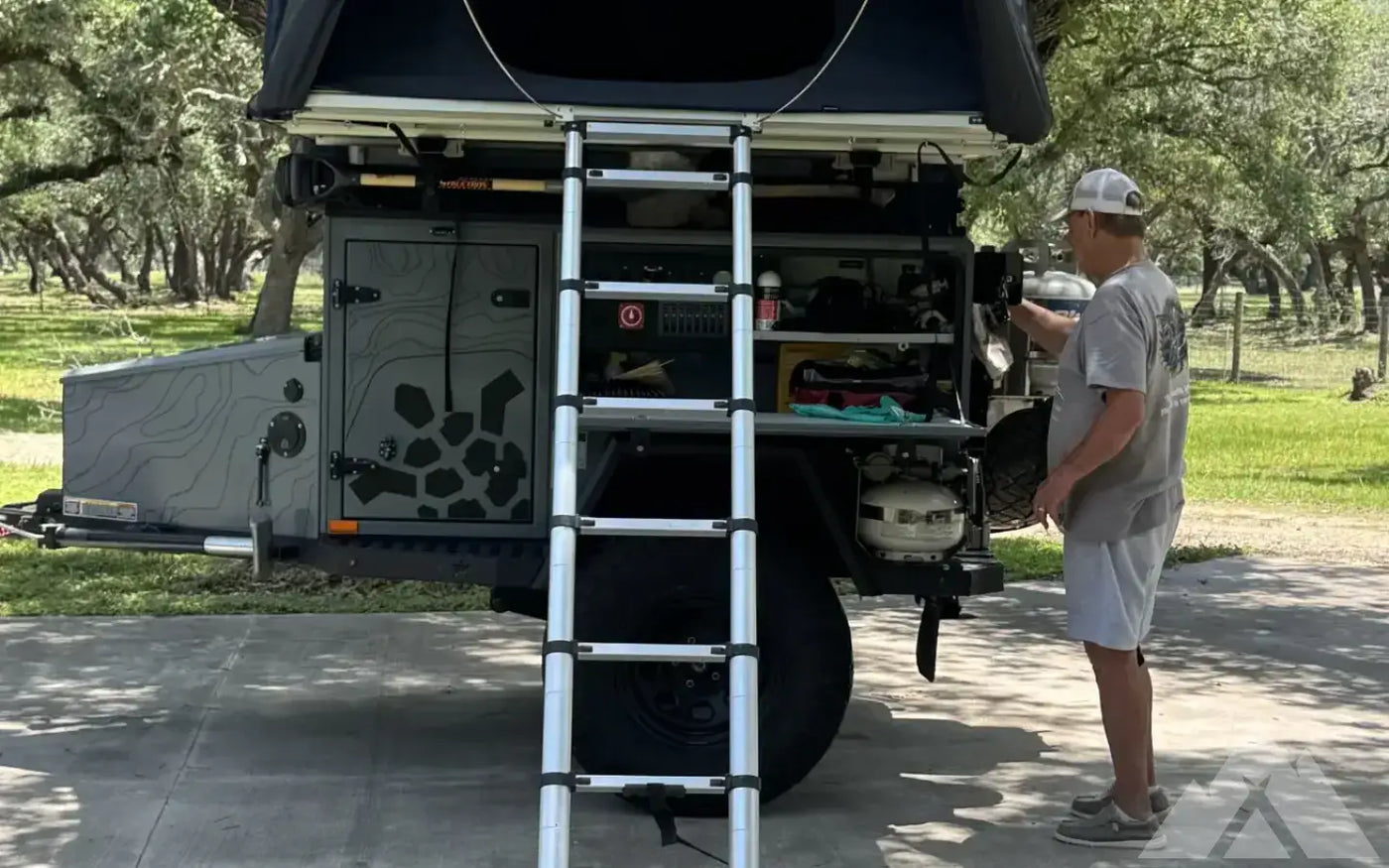 2020 Turtleback Expedition T3 Trailer PRICE REDUCE — used overland trailer for sale in Elmaton, TX (photo 3) — photo 3