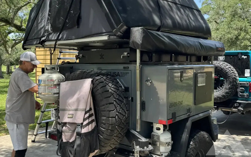 2020 Turtleback Expedition T3 Trailer PRICE REDUCE — used overland trailer for sale in Elmaton, TX (photo 4) — photo 4