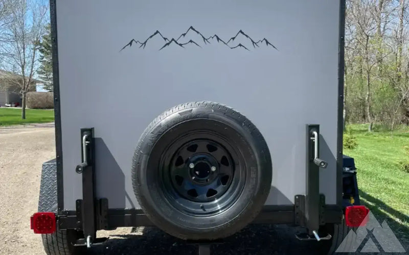 2021 5x8 Square back — used overland trailer for sale in Harwood, ND (photo 4) — photo 4