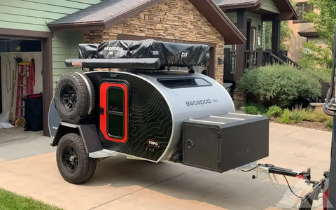 2021 Gently Used Escapod Teardrop Trailer