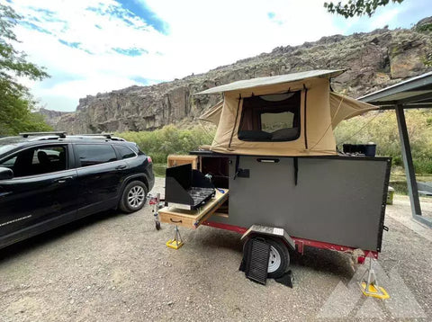 2021 Homemade overland trailer w/ rtt