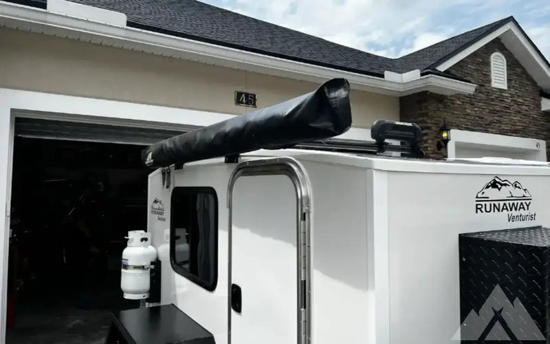 2022 4x8 Runaway Camper Venturist — used overland trailer for sale in Saint Augustine, FL (photo 3) — photo 3