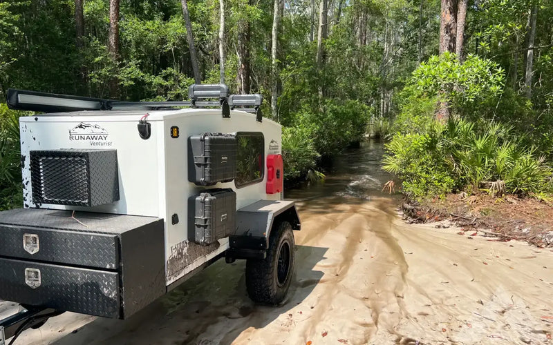 2022 4x8 Runaway Camper Venturist — used overland trailer for sale in Saint Augustine, FL (photo 5) — photo 5