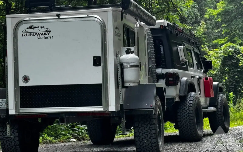 2022 4x8 Runaway Camper Venturist — used overland trailer for sale in Saint Augustine, FL (photo 4) — photo 4