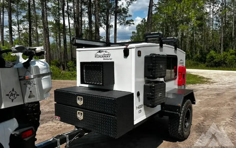2022 4x8 Runaway Camper Venturist — used overland trailer for sale in Saint Augustine, FL (photo 2)