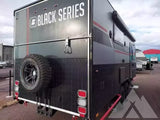 2022 BLACK SERIES hq19t quad bunk toy hauler — used overland trailer for sale in Great Falls, MT (photo 3)