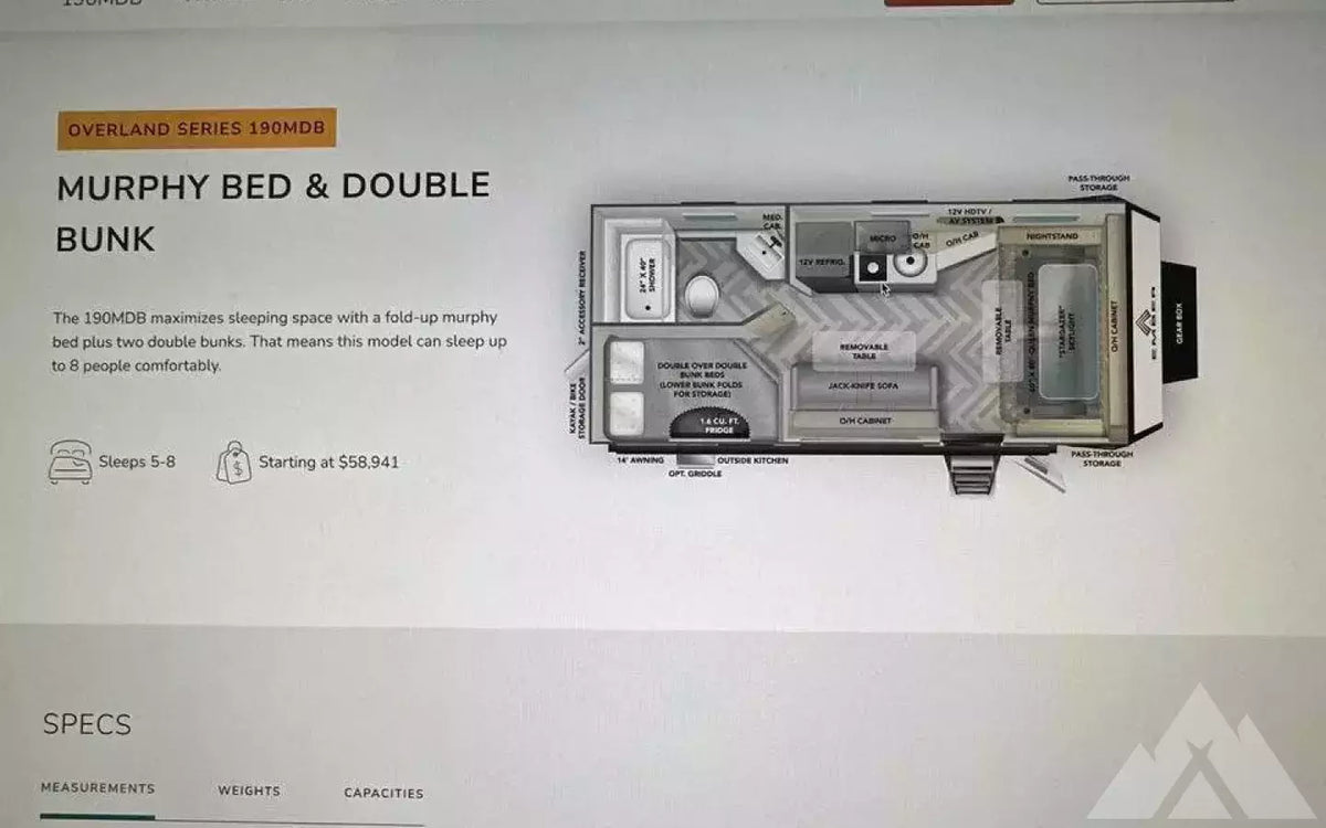 2022 Ember Overland 190MDB — used overland trailer for sale in Roseville, CA (photo 5) — photo 5