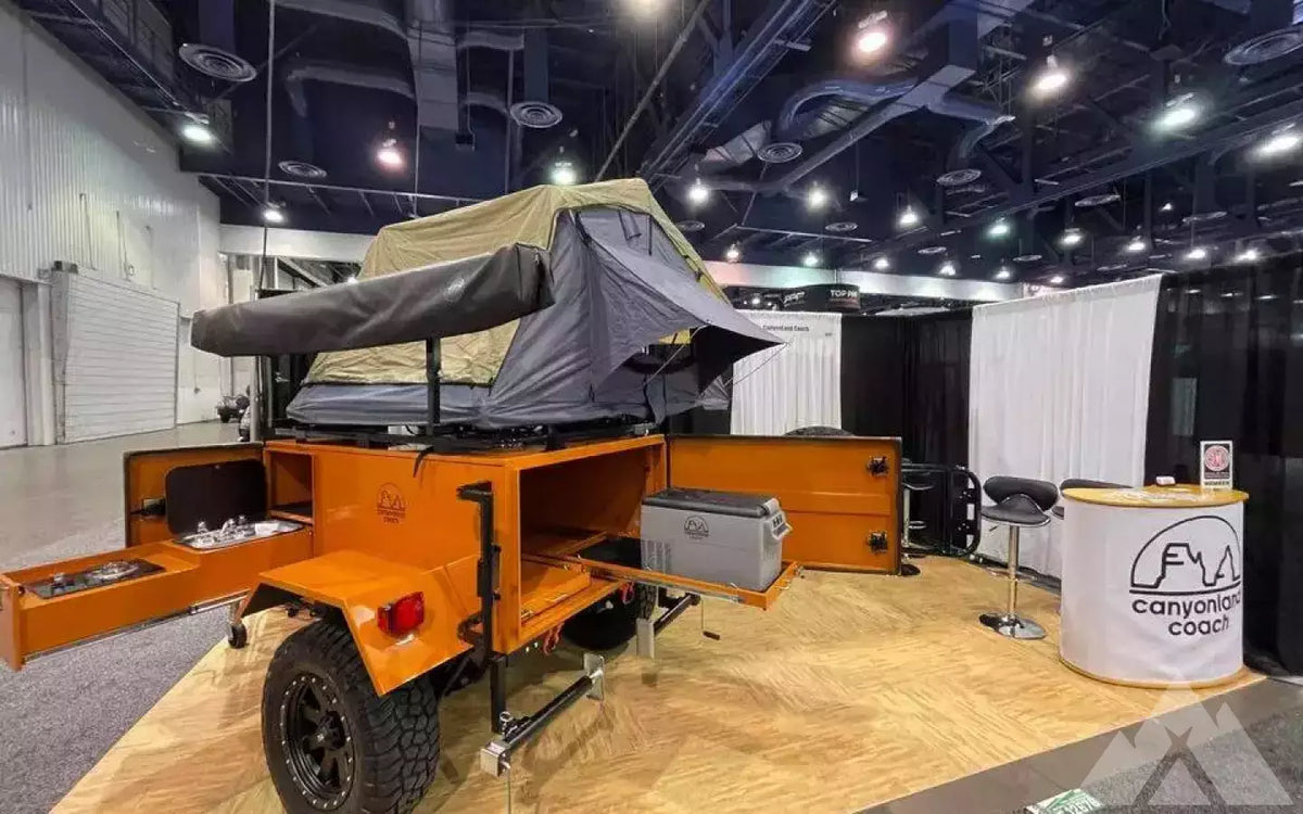 2023 CanyonLand Coach rooftop tent trailer — used overland trailer for sale in Ogden, UT (photo 4) — photo 4