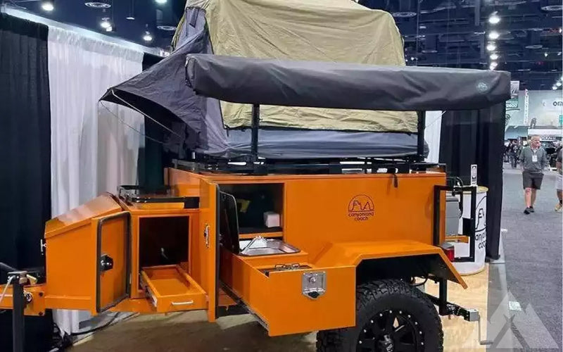 2023 CanyonLand Coach rooftop tent trailer — used overland trailer for sale in Ogden, UT (photo 5) — photo 5