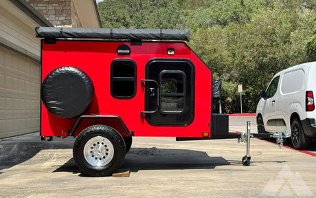 2025 Advance Trailers 5x8 Squareback — new overland trailer for sale in San Antonio, TX (photo 4)