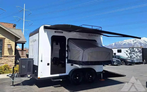 2025 RAYNGER 7x13 off road toy hauler camper