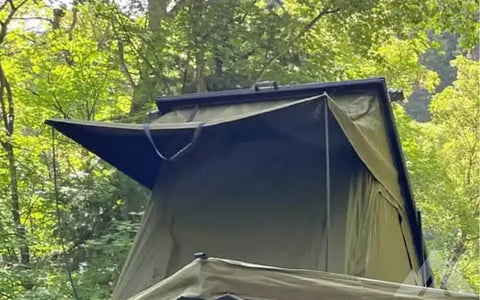 23 Zero Kabari rooftop tent.