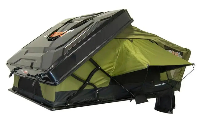 23Zero Hardshell Rooftop Tent & Tacoma Bed Rac — used rooftop tents for sale