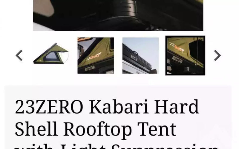 23Zero Rooftop tent — used rooftop tents for sale (photo 5) — photo 5