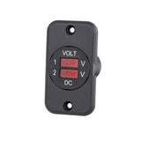 29mm Panel Mount Dual Volt Meter (9-48Vdc) — Equipt Expedition Outfitters (photo 3)