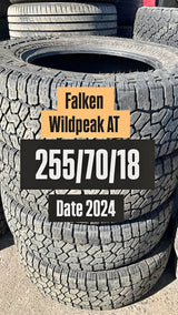 Falken wildpeak 255/70/18 in Lakewood, CO (photo 1)
