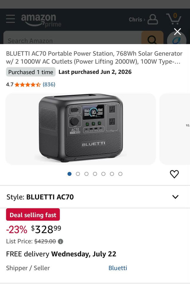Bluetti Power Pack — photo 2
