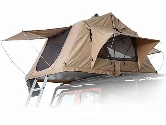 Smittybilt Overlander GEN 1 Pop Up Tent/ Yakima Overhaul HD Rack — photo 2