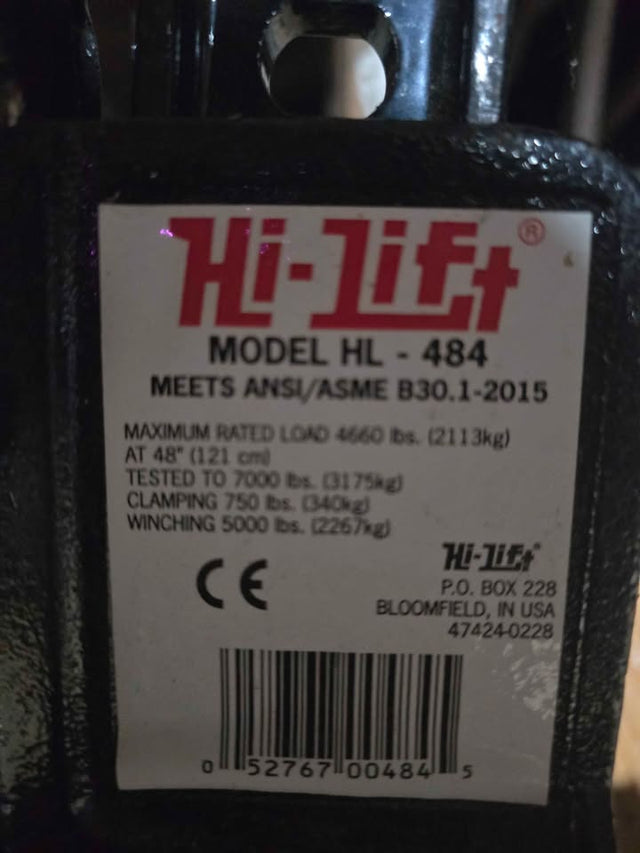 Hi-Lift HL-484 Jack — photo 2
