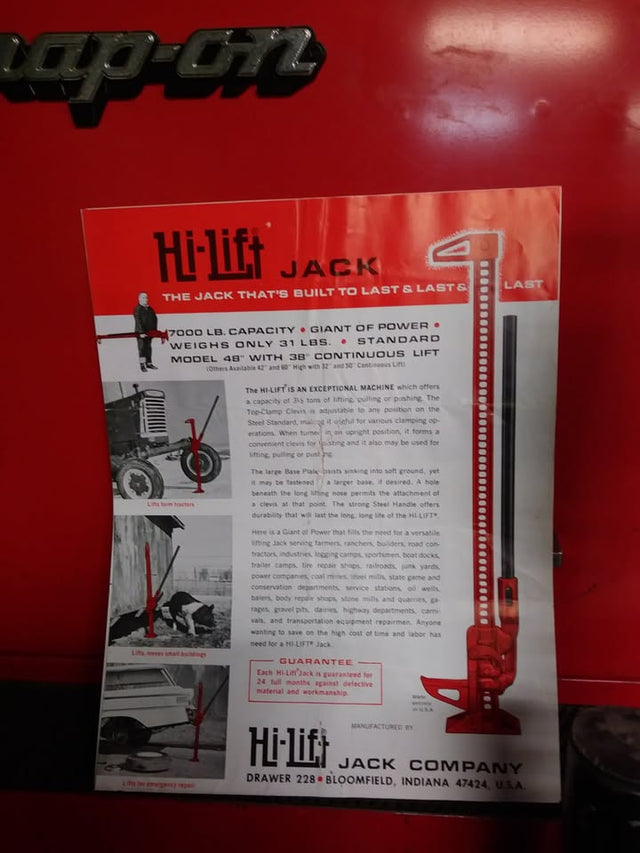 Hi-Lift 60-Inch Farm Jack.... Off-Road Utility Recovery Tool — photo 2