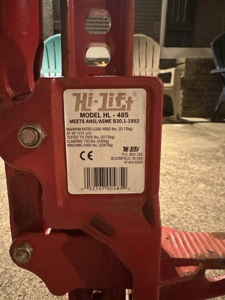 Hi-Lift HL-485 Jack in San Jose, CA (photo 2) — photo 2