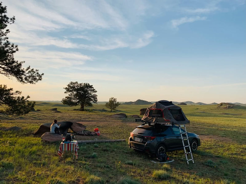 Yakima SkyRise HD 2 Rooftop Tent + SlimShady Awning in Oakland, CA (photo 2) — photo 2