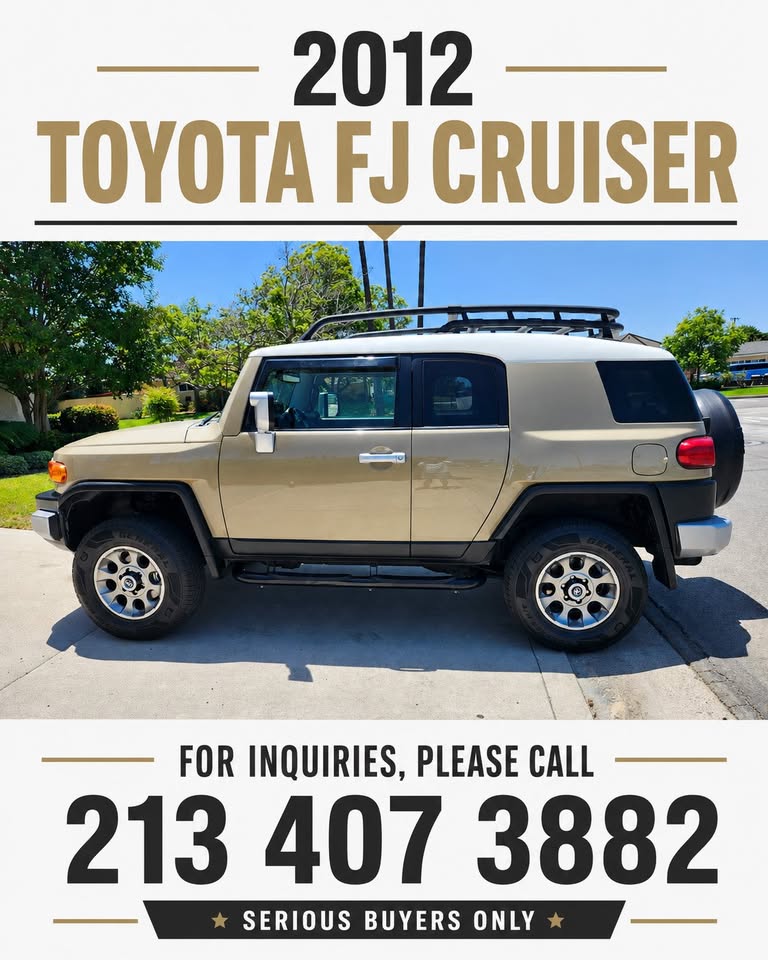 2012 Toyota fj cruiser 4×4 in Los Angeles, CA (photo 2) — photo 2