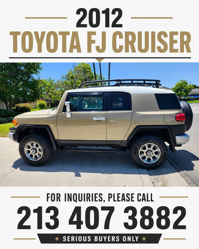 2012 Toyota fj cruiser 4×4 — photo 2