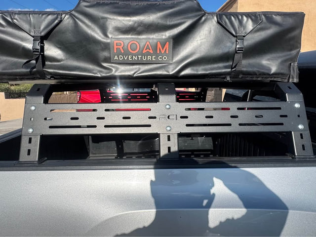 ROAM Adventure Co Vagabond Rooftop Overland Tent + Annex Room & RCI rack. Full overland set up — photo 2