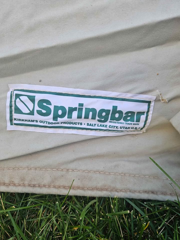 Vintage Springbar Canvas Tent 10x14 - AAA Tent & Awning Salt Lake - Excellent Condition in Salt Lake City, UT (photo 2) — photo 2