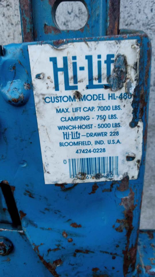 Hi-Lift Custom Model HL-480 Jack in Bremerton, WA (photo 2) — photo 2