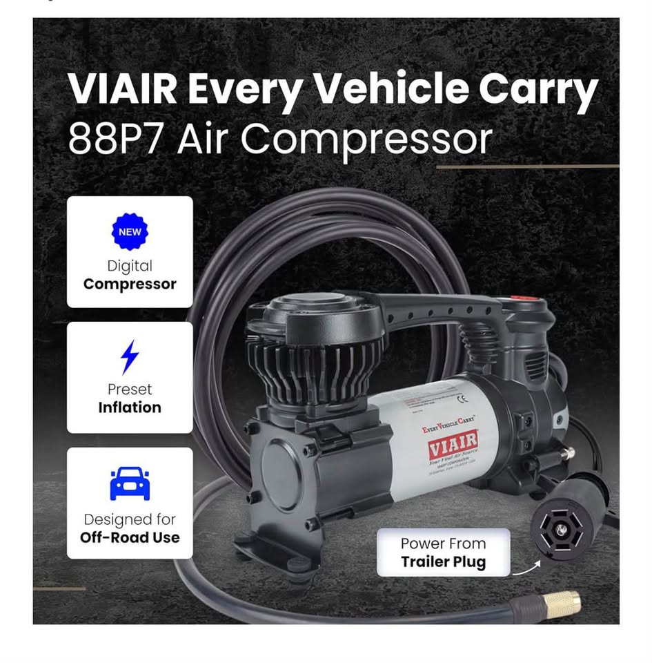 VIAIR Digital EVC88P7 - Portable Air Compressor Tire Inflator for Car, Truck… in San Antonio, TX (photo 2) — photo 2