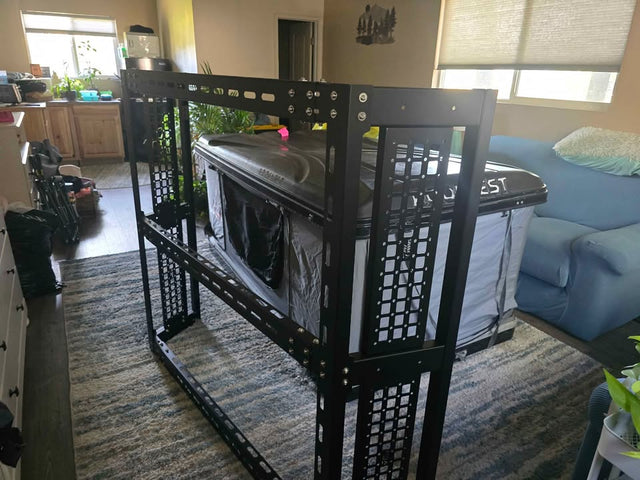 Roofnest Rooftop Tent and JoyTutus Truck Bed Rack — photo 2
