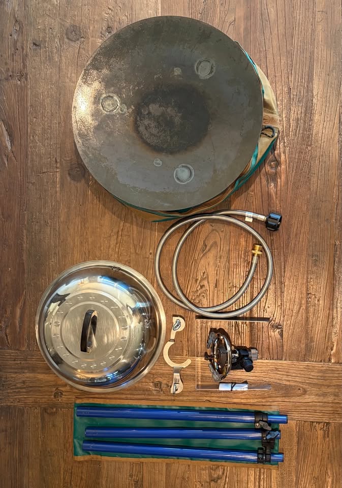 TemboTusk 18” Skottle Grill Complete Overland/Camping Kit 375 OBO in Folsom, CA (photo 2) — photo 2