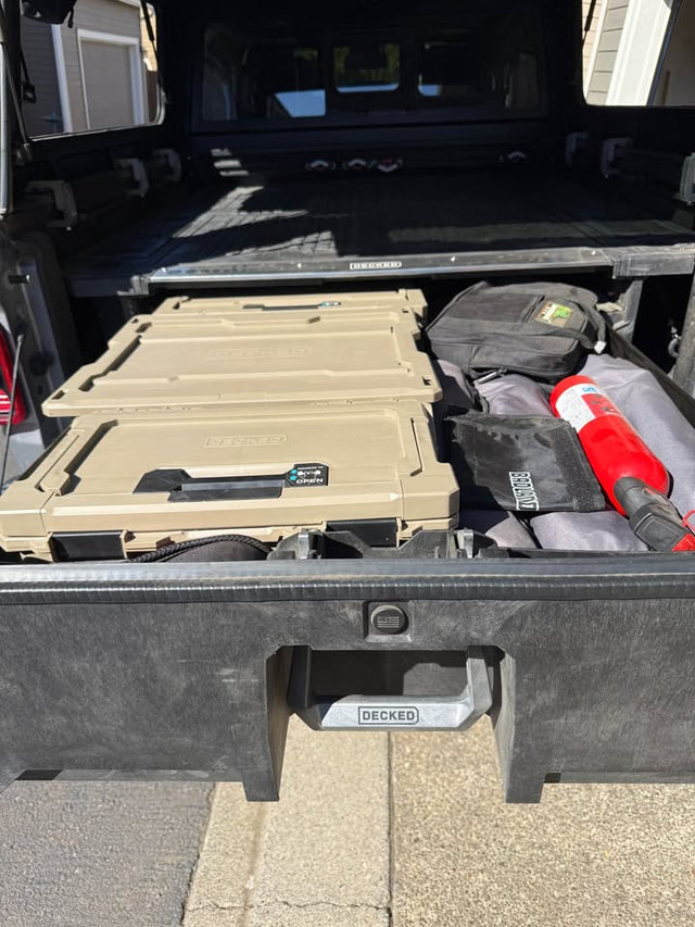 DECKED Single Drawer System – Jeep Gladiator 5’ Bed — photo 2