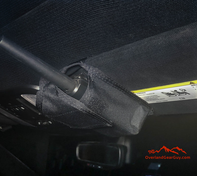 Sun Visor Radio Pouch — Overland Gear Guy (photo 3) — photo 3