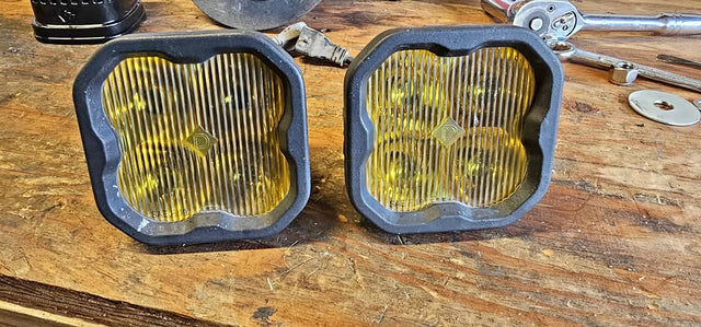 Diode dynamics ss3 sport SAE fog lights will trade for baja designs s2 pros in Spring Valley, CA (photo 1)