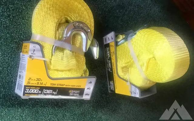 30 ft tow straps — photo 2