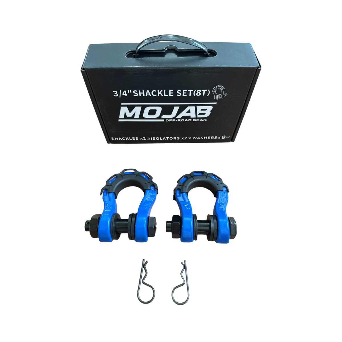 3/4” Forged Steel D-shackle set (8T) (LIFE TIME WARRANTY*) — photo 5