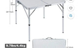 32” Square Folding Camping Table — new camp furniture for sale (photo 6)