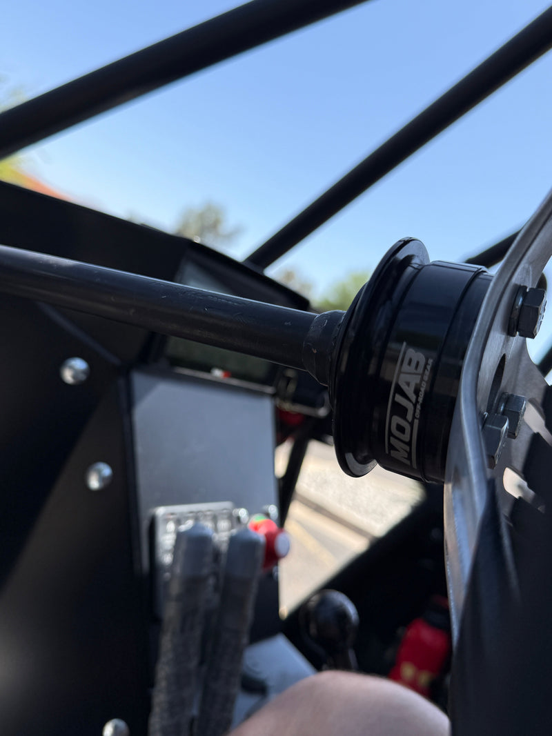 MOJAB 13" Aluminum Steering Wheel – 3-Bolt Pattern (Extended coating spokes) — photo 3