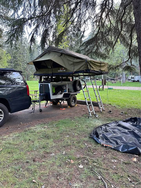 2022 taxa woolly bear off-road camper with 23zero rooftop tent to sleep 6