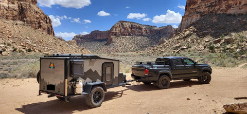 2019 Boreas MXT Overland Trailer – Moto Deck, Lithium, Solar & 180° Awning
