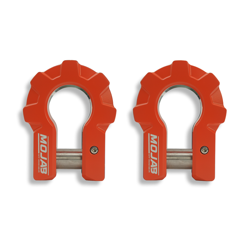 3/4'' Extreme duty Aluminum D-Shackle set (9T)-Ceramic coated (LIFETIME WARRANTY*) — photo 5
